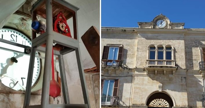 Siracusa, torna a funzionare l’orologio in Piazza Archimede