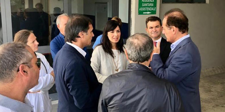 Sanità, sopralluogo dell’On. Cannata presso l’Rsa di Pachino e l’Ospedale Trigona