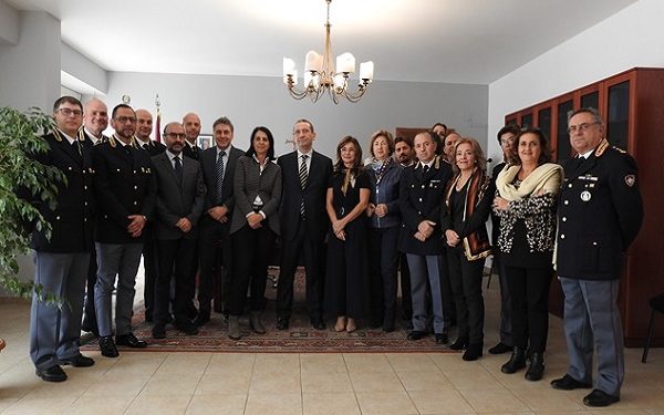 Siracusa. Stamane visita del Prefetto Castaldo in Questura per l’ultimo saluto