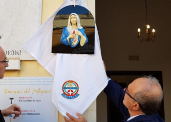 Siracusa, Casa del Pianto in via degli Orti: esposta la copia dell’effige della Madonnina