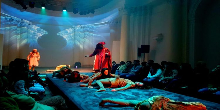 Noto, ieri il debutto dell’Inferno di Dante nella Chiesa di Santa Caterina