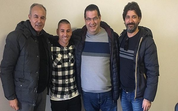 L’esterno Filippo Tiscione, nuovo acquisto del Siracusa Calcio