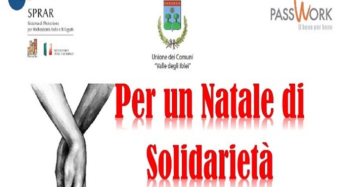 “Per un Natale di solidarietà”, festa e animazione per le sei comunità de “La Valle degli Iblei”