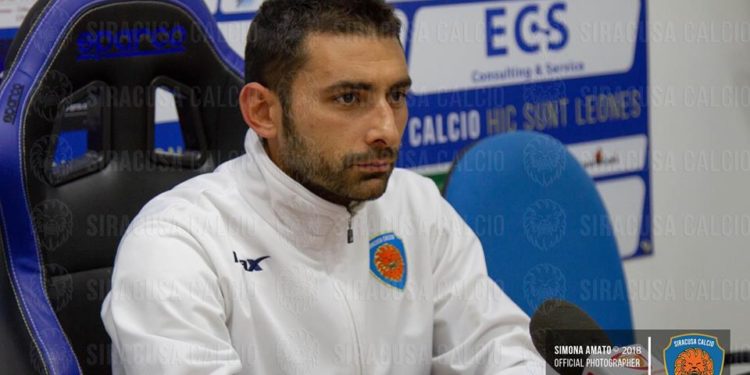 Siracusa Calcio, il mister Pazienza: “contro la Casertana, faremo il nostro calcio”