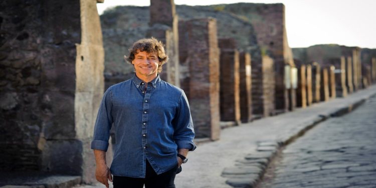 Alberto Angela a Noto per le riprese delle nuove puntate di “Meraviglie: la Penisola dei Tesori”