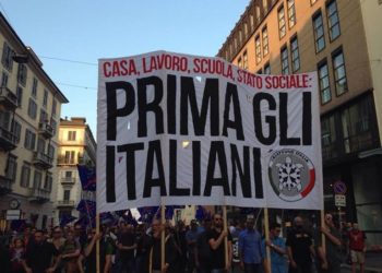 Siracusa. Sea Watch 3, lo slogan di CasaPound: “prima gli Italiani”