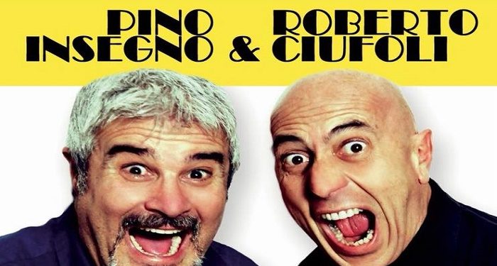 Villasmundo. Pino Insegno a Città della Notte con “Vieni avanti cretino”