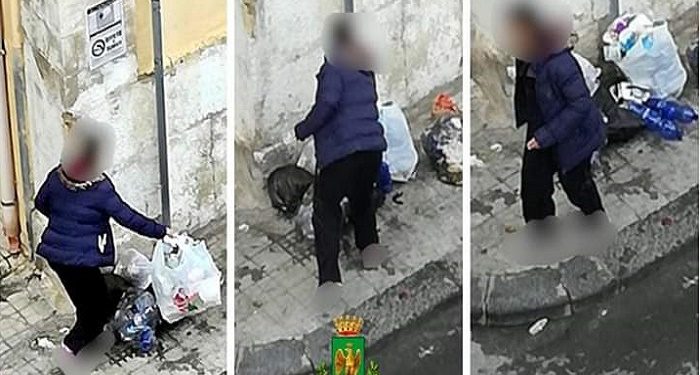 Siracusa, getta rifiuti per strada: sindaco pubblica foto che incastra lo “sporcaccione”
