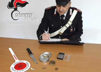 Pachino, nascondeva 40 grammi di hashish in casa: arrestato dai Carabinieri