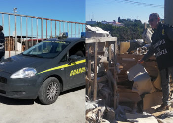 Rosolini, azienda abusiva di pallet sequestrata dalla Guardia di Finanza: denunciato il titolare