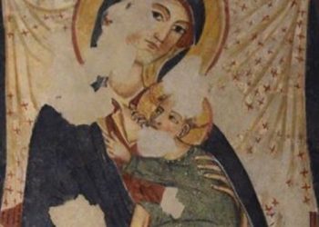 Lentini, restaurato l’affresco “La Madonna del Latte” nella Chiesa Rupestre del Crocifisso