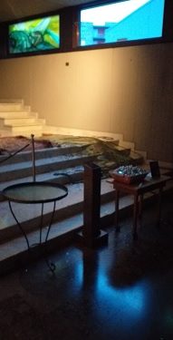 Maltempo a Siracusa, danni al Santuario della Madonna delle Lacrime. Le FOTO