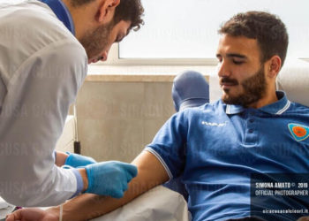Siracusa calcio, avviata la collaborazione con Avis per la campagna di sensibilizzazione sulla donazione del sangue