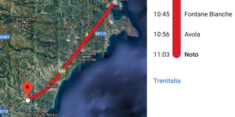 Rifunzionalizzazione asse ferroviario Siracusa-Fontane Bianche-Avola-Noto