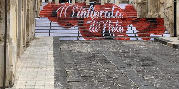 Prende il via la 40esima edizione dell’Infiorata di Noto dedicata ai Siciliani in America