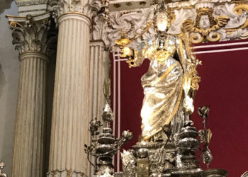 Siracusa, Festa del Patrocinio di Santa Lucia: stamattina la traslazione del simulacro dalla cappella all’Altare maggiore