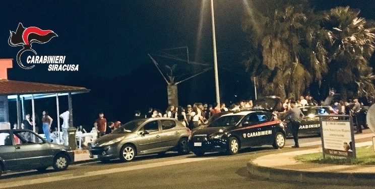 La “movida” di Carlentini nei controlli dei Carabinieri