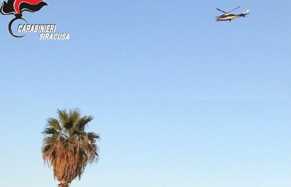Lentini. Giornata di controlli dei Carabinieri insieme all’elicottero del 12° nucleo di Catania
