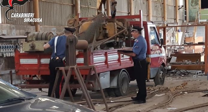 Siracusa. Furto di materiale ferroso in un cantiere edile: arrestato un 42enne