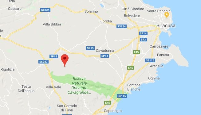 Terremoto, lieve scossa di magnitudo 2.4 a Canicattini Bagni