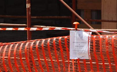 Incidente sul lavoro a Canicattini, gravi le condizioni dell’operaio. Cantiere posto sotto sequestro