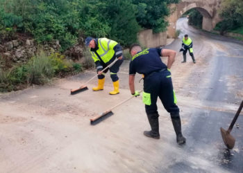 Noto, danni maltempo. Ieri pomeriggio il sopralluogo in contrada Stafenna: avviati contatti con Anas