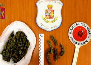 Lentini, deteneva 103 grammi di marijuana: denunciato dalla Polizia