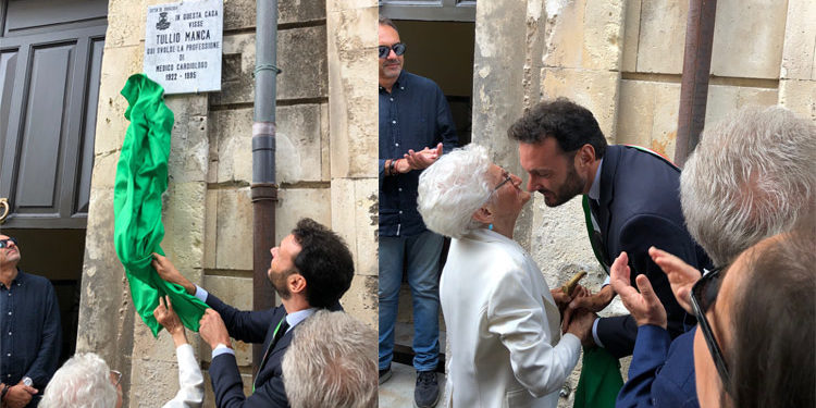 Siracusa, targa in memoria del dottor Tullio Manca: oggi la scopertura in viale Montedoro