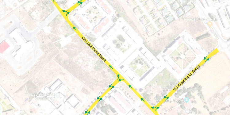 Siracusa, nuovi sensi di marcia e segnaletica stradale nell’area di via Monti: la prossima settimana l’inizio dei lavori