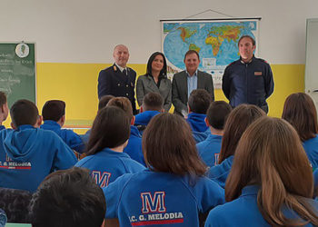 Noto, legalità. Gli studenti dell’Istituto “Melodia” incontrano la Polizia di Stato