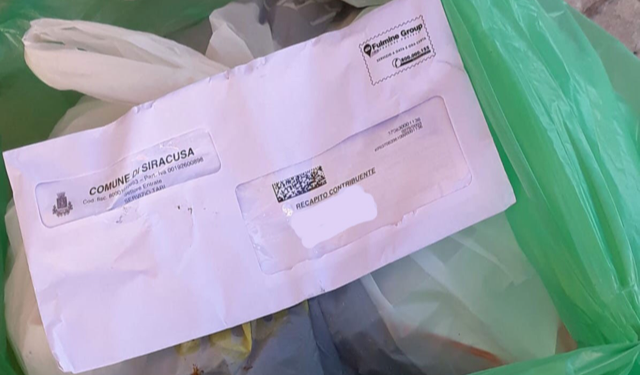 Siracusa. Bolletta Tari tra i rifiuti, Assessore Buccheri: “continuiamo il nostro lavoro di controllo”