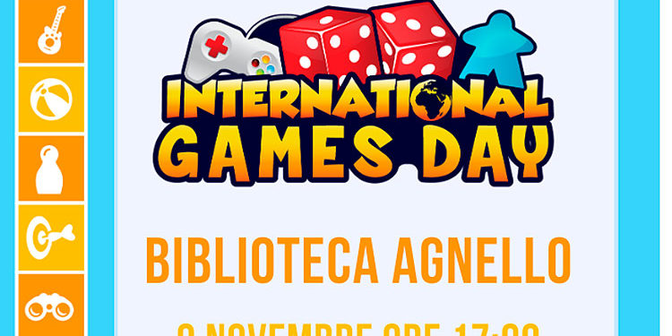 Canicattini Bagni, torna l’International Games Day: sabato l’appuntamento alla biblioteca comunale