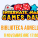 Canicattini Bagni, torna l’International Games Day: sabato l’appuntamento alla biblioteca comunale