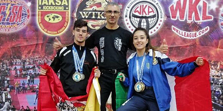Kick Boxing: ancora ai vertici mondiali gli iblei Saverio Di Giacomo e Marika Leone