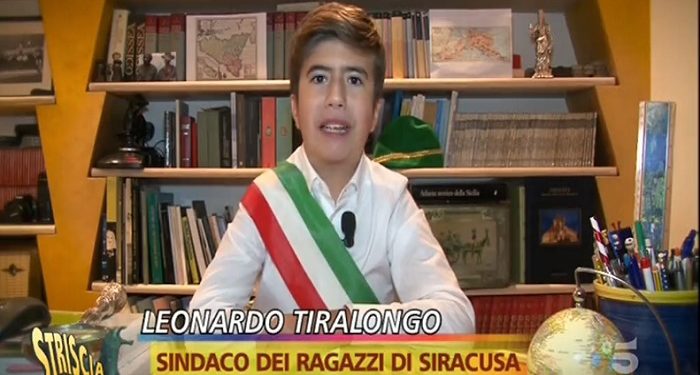 Siracusa. “Frutta e verdura che fanno bene”, terzo servizio su “Striscia” per il Sindaco dei ragazzi
