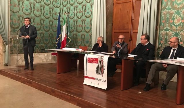 Siracusa. Serata premio letterario Vittorini, omaggio ad Arnaldo Lombardi