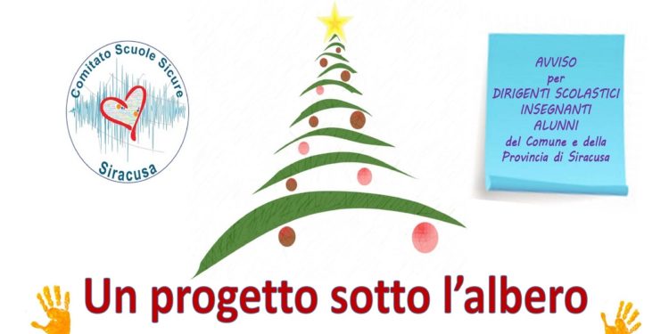 Siracusa. “Sotto l’albero un progetto”, l’idea regalo del Comitato Scuole Sicure