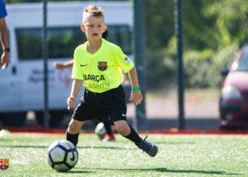Siracusa. Calcio, il piccolo Alessio Razlog al Barça Academy World Cup 2020