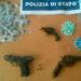 Siracusa, controlli straordinari della Polizia di Stato: sequestro di armi e droga in via Italia 103