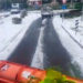 Canicattini Bagni, nevicata nella notte: Protezione Civile e Comune al lavoro per la messa in sicurezza delle strade