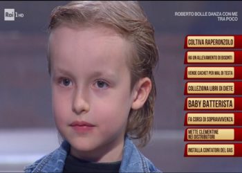 Siracusa. Alessandro, baby batterista al programma di Rai 1 “I Soliti Ignoti”