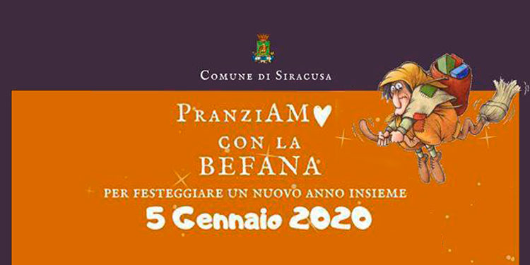 Siracusa, “Pranziamo con la Befana”: domenica giochi ed intrattenimento con volontari e artisti