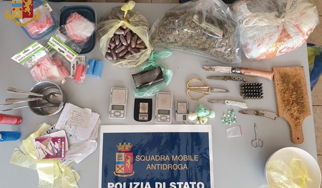 La Polizia scova a Siracusa una “centrale della droga”: due arrestati