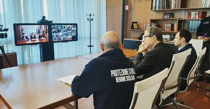 Sicilia. Vertice tra il Premier Conte e i Presidenti delle Regioni sull’emergenza Coronavirus