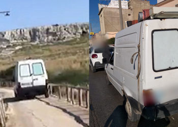 Siracusa. Fiorino all’interno della pista ciclabile, individuato e multato il proprietario
