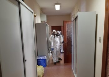 A Canicattini secondo ciclo di sanificazione e igienizzazione uffici comunali e caserma dei Carabinieri