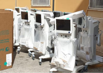 Asp Siracusa, donati 4 ventilatori polmonari dal Fondo Sociale ex Eternit