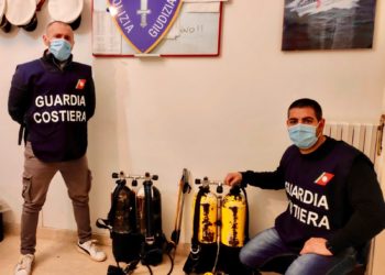 Siracusa. Pescatori subacquei in Area Marina Protetta del Plemmirio, sanzionati