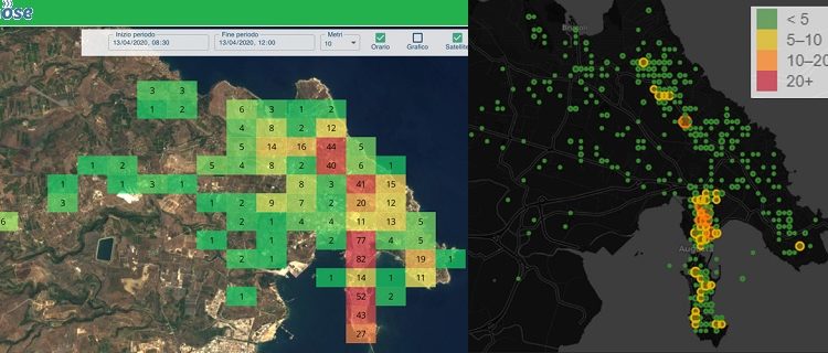 Augusta. Analisi e risultati sulle oltre 800 segnalazioni sull’app Nose