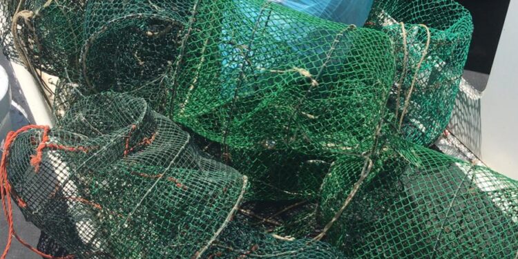 Siracusa. La Guardia Costiera sequestra 22 nasse al Plemmirio